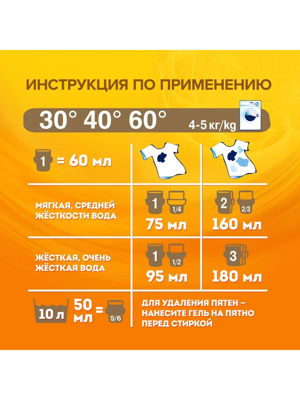 Гель для стирки DOSIA Альпийская Свежесть, 900мл
