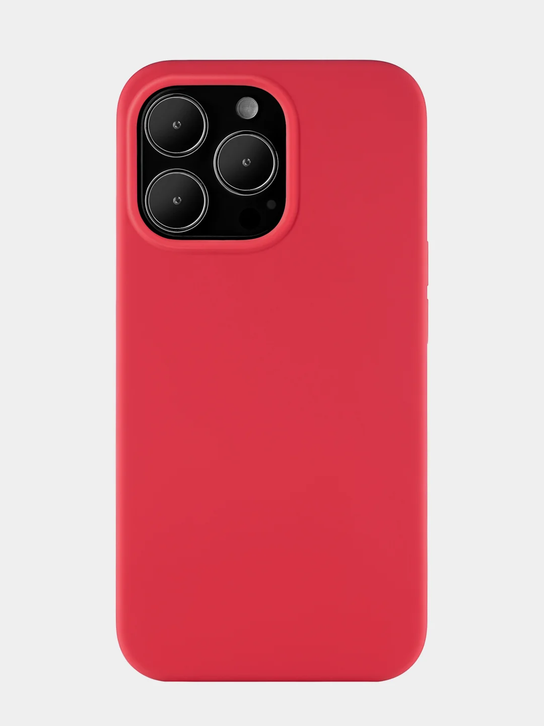 Красный чехол uBear Touch Mag Сase, Liquid silicone, для iPhone 13 Pro, MagSafe Compatible