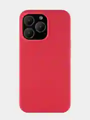 Красный чехол uBear Touch Mag Сase, Liquid silicone, для iPhone 13 Pro, MagSafe Compatible