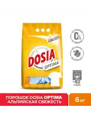 Стиральный порошок DOSIA Optima Альпийская Свежесть, 6кг