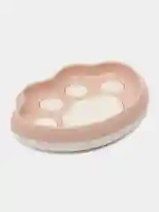 Розовый мыльница пластиковая Лапка, 13,5102,5 см,