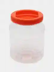 Коралловый банка-ёмкость для сыпучих продуктов, с винтовой крышкой, 1.5 л