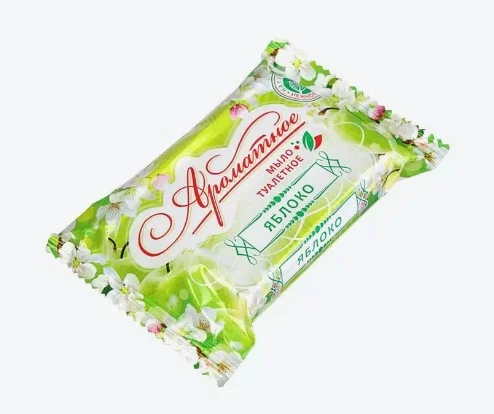 Мыло туалетное Ароматное, Яблоко, 90 гр