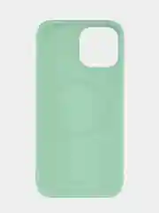 Бирюзовый чехол uBear Touch Mag Сase Liquid Silicone для iPhone 13 Pro Max, MagSafe Compatible