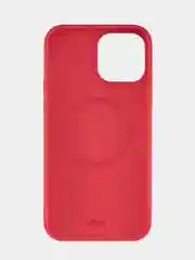 Красный чехол uBear Touch Mag Сase Liquid Silicone для iPhone 13 Pro Max, MagSafe Compatible