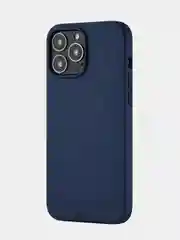 Темно-синий чехол uBear Touch Mag Сase Liquid Silicone для iPhone 13 Pro Max, MagSafe Compatible