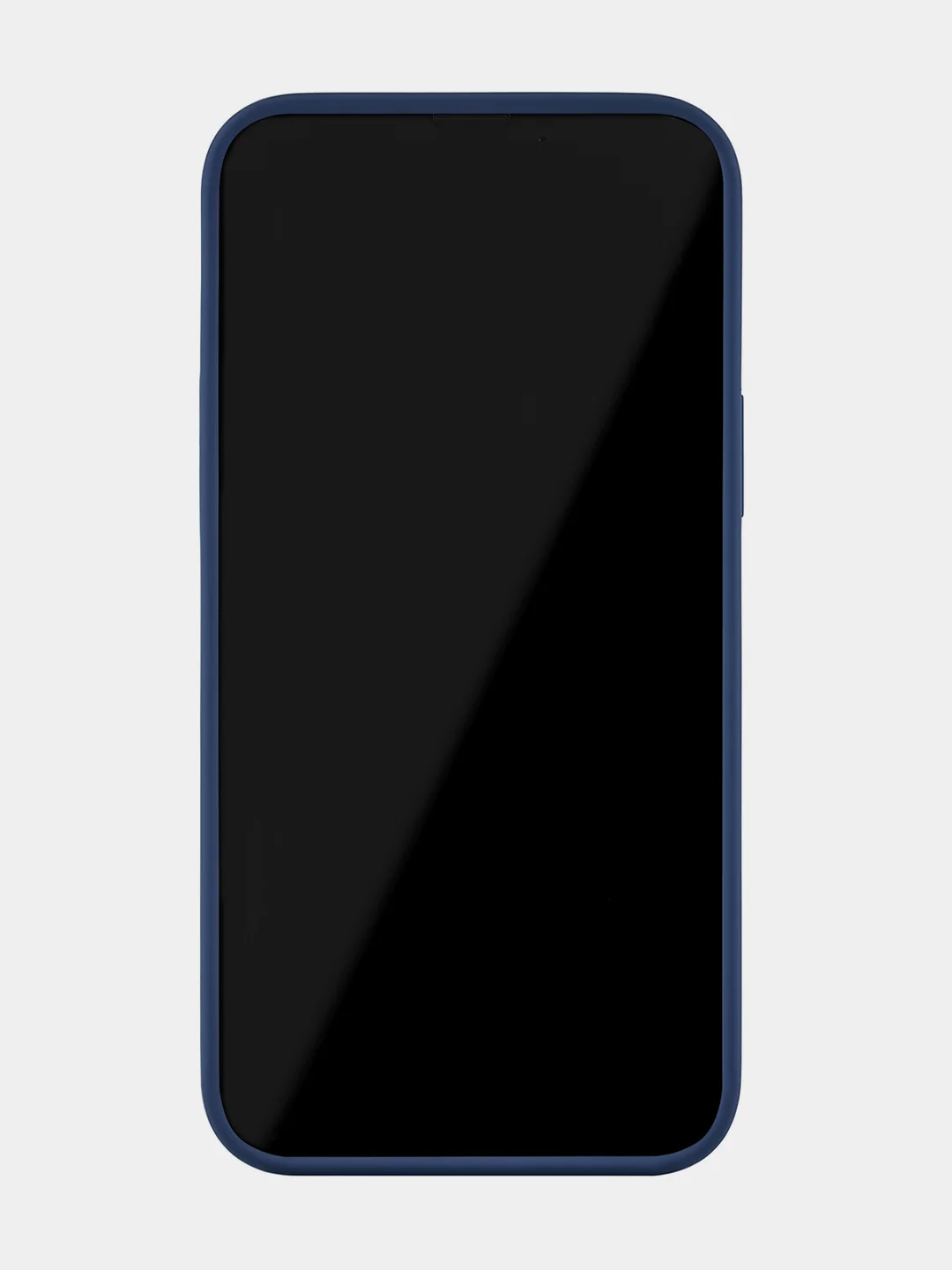 Темно-синий чехол uBear Touch Mag Сase Liquid Silicone для iPhone 13 Pro Max, MagSafe Compatible