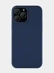 Темно-синий чехол uBear Touch Mag Сase Liquid Silicone для iPhone 13 Pro Max, MagSafe Compatible