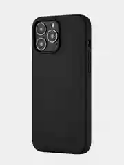 Черный чехол uBear Touch Mag Сase Liquid Silicone для iPhone 13 Pro Max, MagSafe Compatible