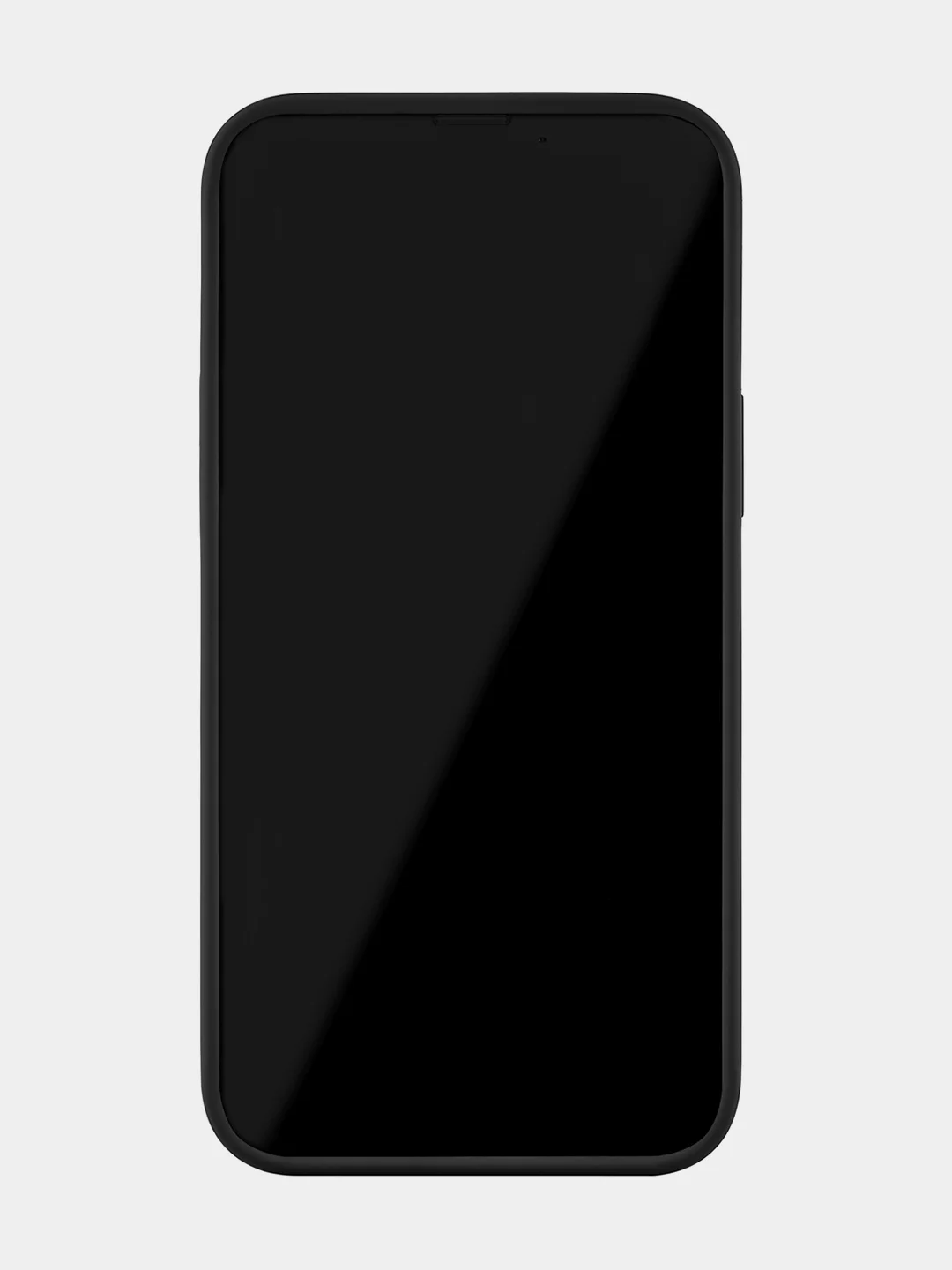 Черный чехол uBear Touch Mag Сase Liquid Silicone для iPhone 13 Pro Max, MagSafe Compatible