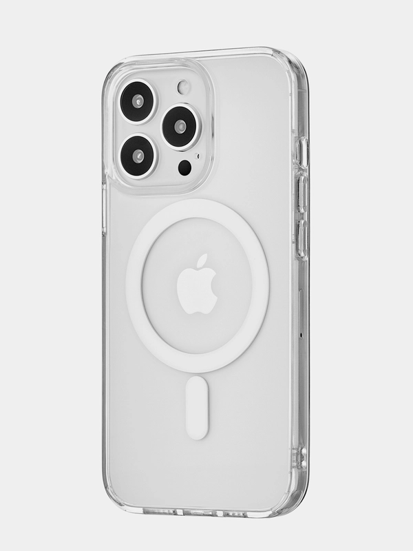 Чехол uBear Real Mag Case для iPhone 13 Pro PC+TPU, MagSafe Compatible, прозрачный