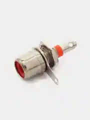 Разъем RCA гнездо металл на корпус, красный, Pro Legend