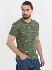 Лайм футболка мужская, с принтом, хлопок