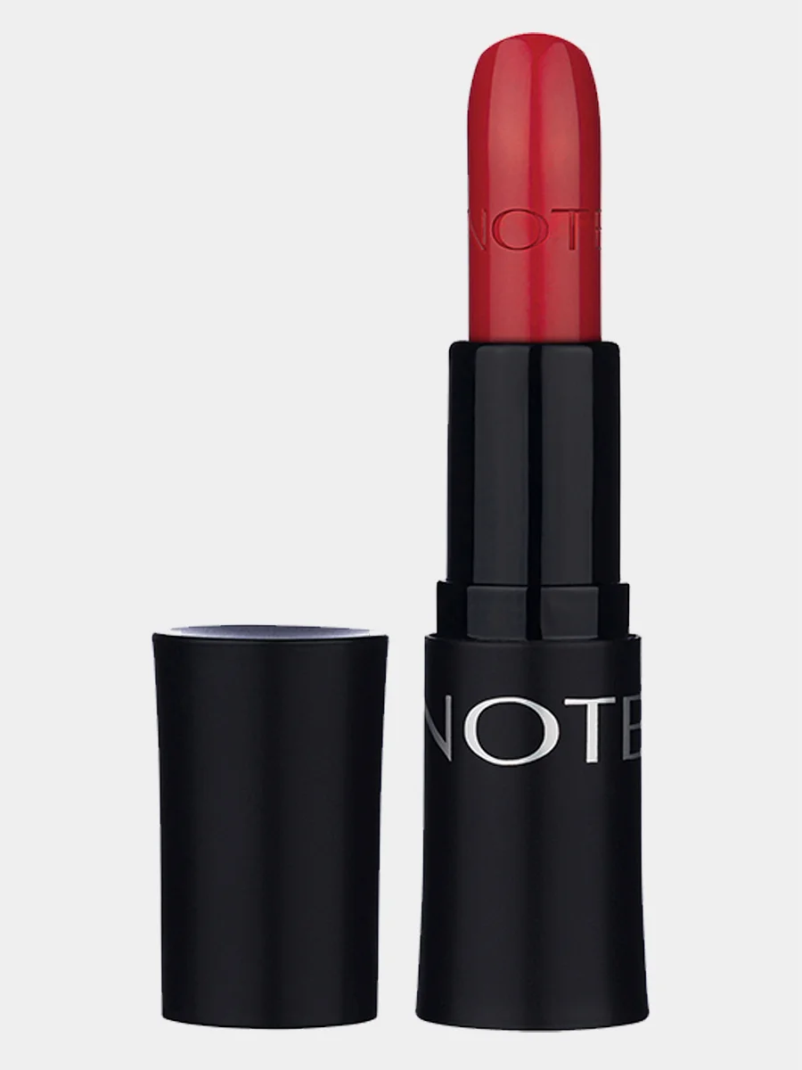 Бордовый помада для губ насыщенного цвета NOTE Cosmetique ultra rich color lipstick