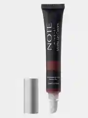 Тёмно-коричневый крем для губ NOTE Cosmetique mineral matte lip cream минеральный, матовый