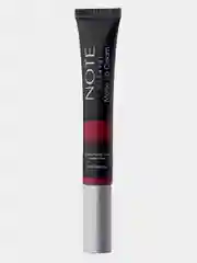 Красный крем для губ NOTE Cosmetique mineral matte lip cream минеральный, матовый