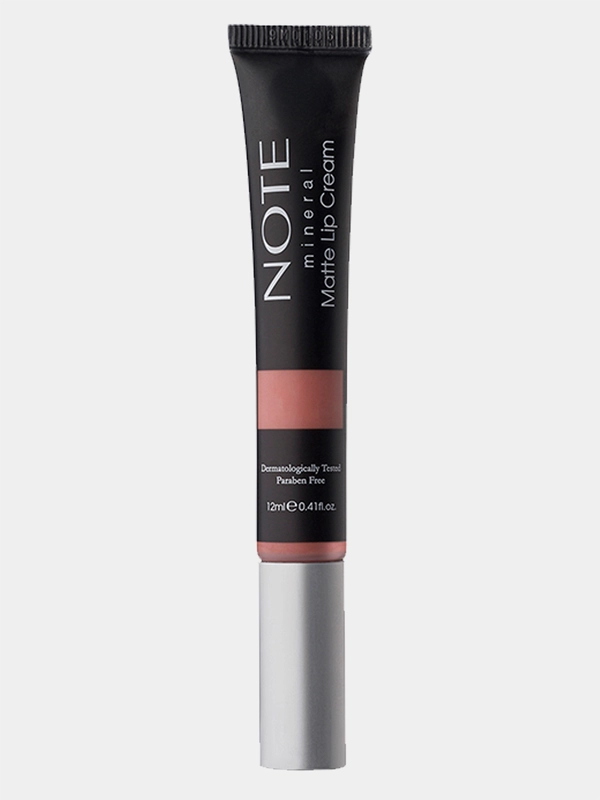 Крем для губ NOTE Cosmetique mineral matte lip cream минеральный, матовый