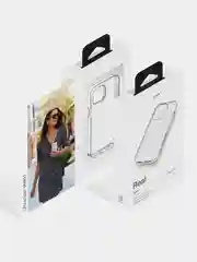 Чехол uBear Real Case iPhone 13, transparent PC, TPU, прозрачный