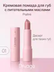 Помада Для Губ Divage Lipstick Praline, тон 1