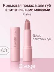 Помада для губ Divage Lipstick Praline, тон 3