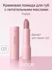 Помада для губ Divage Lipstick Praline, тон 3