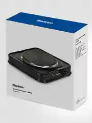 Черный электроплита настольная Blackton Bt HP114B, 1000 Вт, 5 режимов нагрева, до 420C