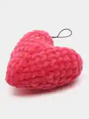 Вишнёвый брелок, подвеска "Сердечко"