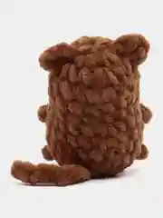 Коричневый плюшевый котик