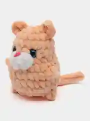 Коричневый плюшевый котик