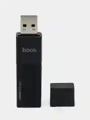 Адаптер-переходник Hoco HB20 картридер USB, TF, Micro SD