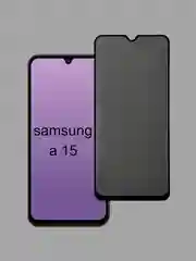 Защитное стекло Антишпион для Samsung Galaxy A15, приватное стекло Самсунг Гэлакси А15