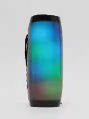 Черный портативная Bluetooth-колонка TG 157, с радио и светомузыкой, беспроводная
