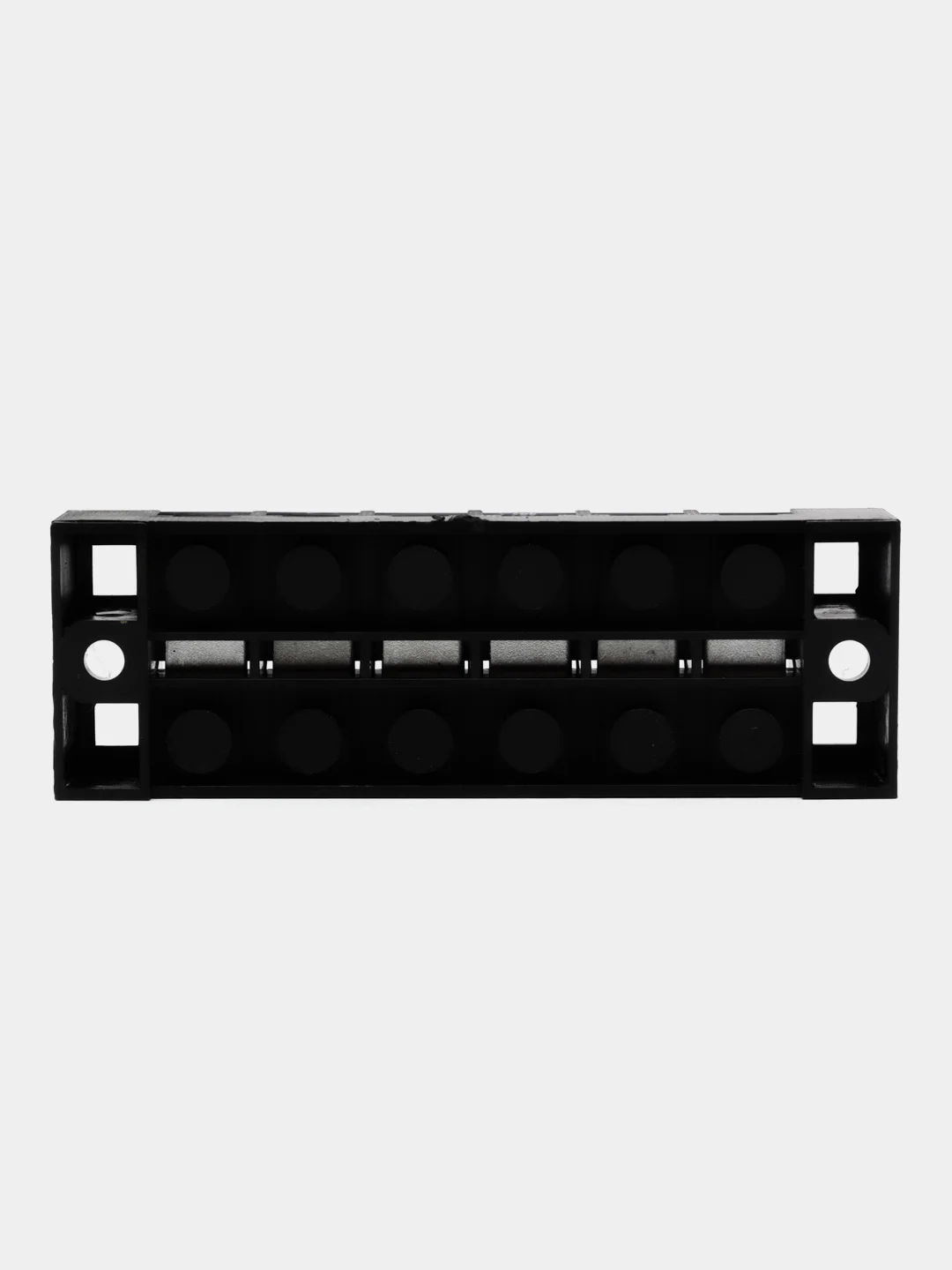Клеммная колодка винтовая с крышкой, 12 контактов, М4, 35 А, 600 В, 8 AWG, 10 мм2