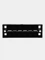 Клеммная колодка винтовая с крышкой, 12 контактов, М4, 35 А, 600 В, 8 AWG, 10 мм2