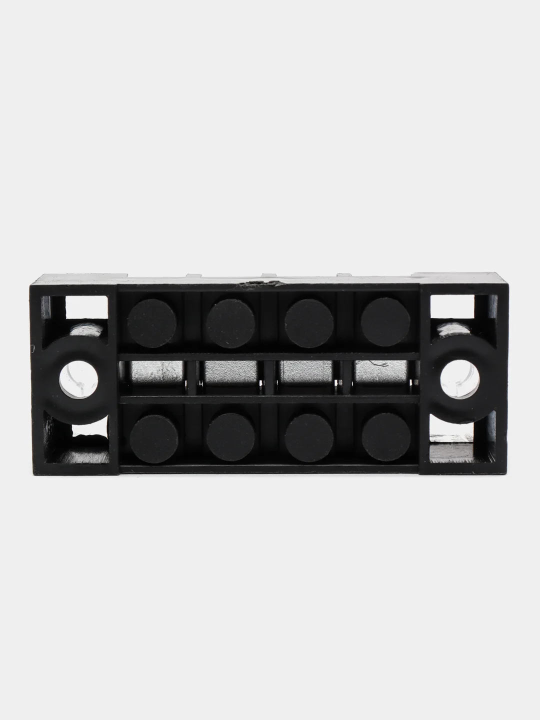Клеммная колодка винтовая с крышкой, 8 контактов, М3, 15 А, 600 В, 14 AWG, 2 мм2