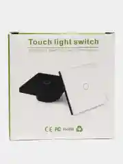 Черный умный выключатель сенсорный wifi, Tuya, умный дом с Алисой, Марусей