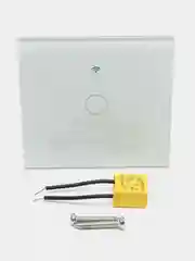 Белый умный выключатель сенсорный wifi, Tuya, умный дом с Алисой, Марусей
