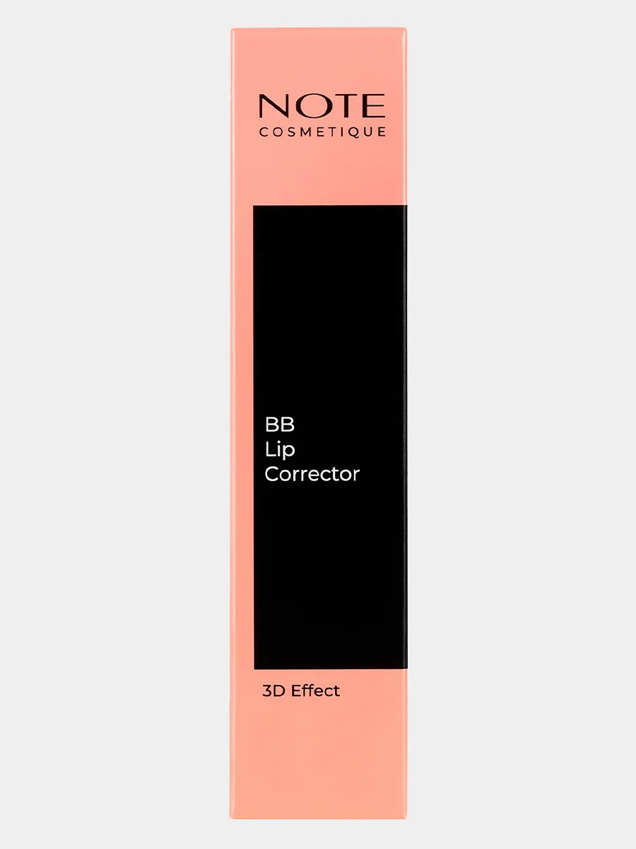 Коралловый бб корректор-бальзам NOTE Cosmetique BB lip corrector, для увлажнения и питания губ
