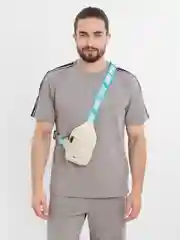 Бежевый сумка через плечо