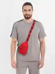 Алый сумка через плечо