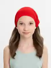 Красный бандана косынка летняя на резинка