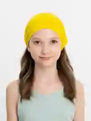 Желтый бандана косынка летняя на резинка