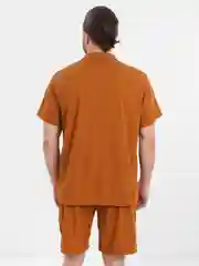 Терракотовый комплект мужской: футболка и шорты Mens