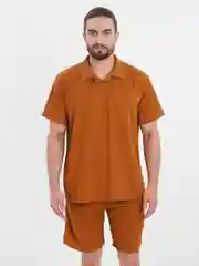 Терракотовый комплект мужской: футболка и шорты Mens
