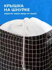 Голубой корзина для белья в ванную Birdhouse, контейнер складной