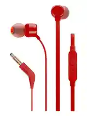 Красный внутриканальные наушники JBL TUNE110