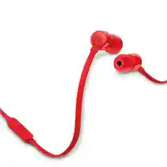 Красный внутриканальные наушники JBL TUNE110