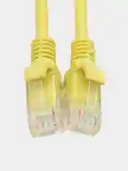 Патчкорд UTP кат.5E RJ-45 вилка <--> RJ-45 вилка, желтый, 10 м.