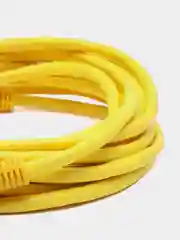 Патчкорд UTP кат.5E RJ-45 вилка <--> RJ-45 вилка, желтый, 3 м.