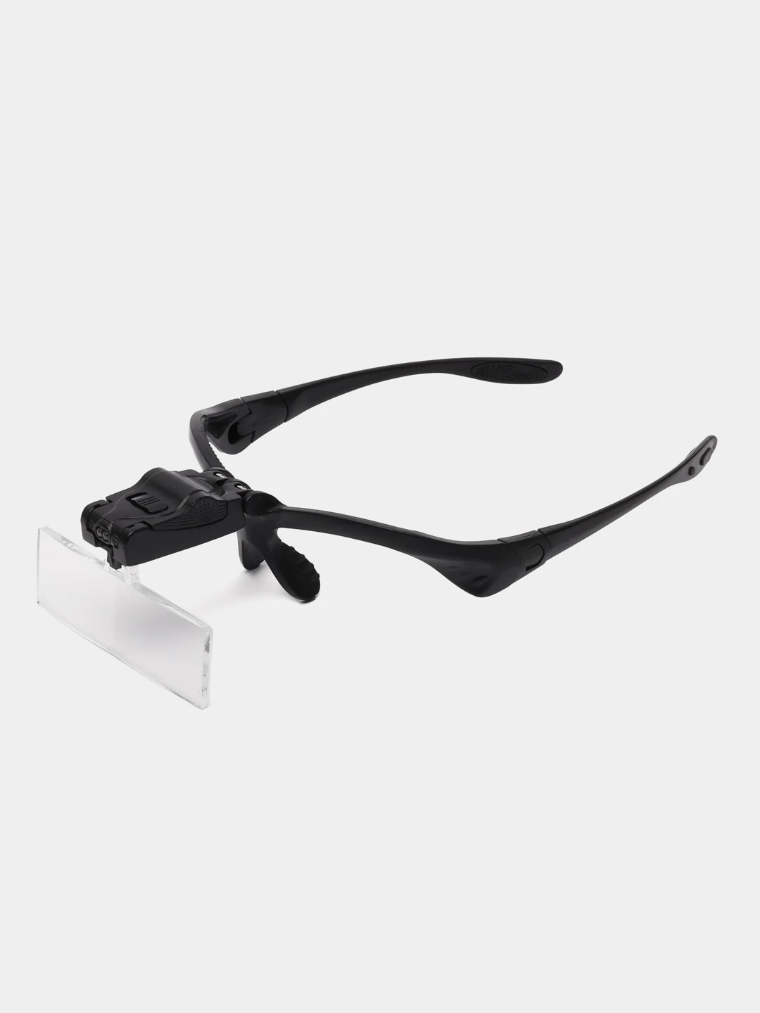 Лупа налобная 3.5x (очки) с подсветкой (2 LED)